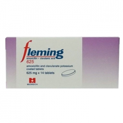 Thuốc Fleming 625mg, Hộp 14 viên