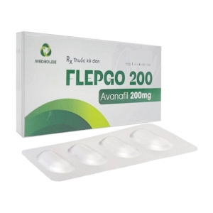Flepgo 200 Medbolide 1 vỉ x 4 viên (Avanafil)