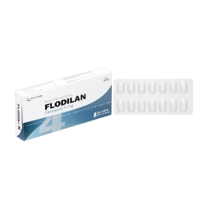 Flodilan 4mg Davipharm, 2 vỉ x 14 viên