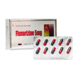 Flunarizine 5mg TV.Pharm 3 vỉ x 10 viên (Flunarizin)