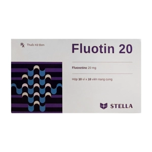 Fluotin 20 Stellapharm 10 vỉ x 10 viên (Fluoxetine)