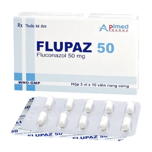 Flupaz 50 Apimed 3 vỉ x 10 viên (Fluconazol)