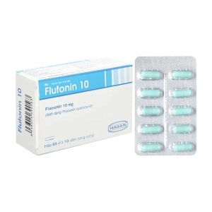 Flutonin 10 Hasan 3 vỉ x 10 viên Flutonin 10 Hasan 3 vỉ x 10 viên