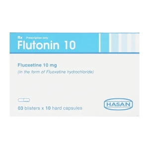 Flutonin 10 Hasan 3 vỉ x 10 viên Flutonin 10 Hasan 3 vỉ x 10 viên