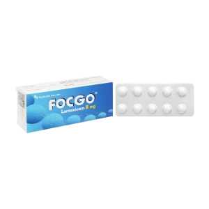Focgo 8mg Usarichpharm 3 vỉ x 10 viên (Lornoxicam)