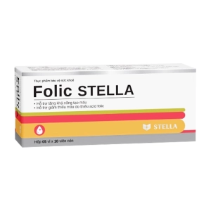 Folic Stella 5 vỉ x 10 viên