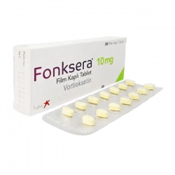 Fonksera 10mg Lundbeck 2 vỉ x 14 viên (Vortioxetine) Fonksera 10mg Lundbeck 2 vỉ x 14 viên (Vortioxetine)