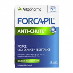 Forcapil Anti Chute Arkopharma giúp giảm rụng, giúp mọc tóc Forcapil Anti Chute Arkopharma giúp giảm rụng, giúp mọc tóc
