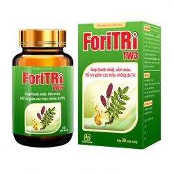 ForiTri TW3 Foripharm 30 viên - Viên uống hỗ trợ trĩ ForiTri TW3 Foripharm 30 viên - Viên uống hỗ trợ trĩ