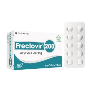 Freclovir 200 Fremed 10 vỉ x 10 viên (Acyclovir)