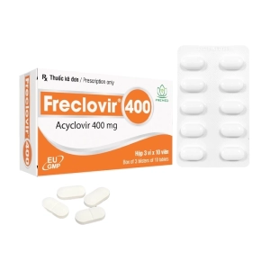 Freclovir 400 Fremed 3 vỉ x 10 viên (Acyclovir)