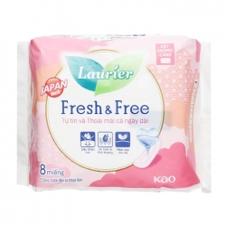 Fresh Free Laurier 8 miếng (dày không cánh)
