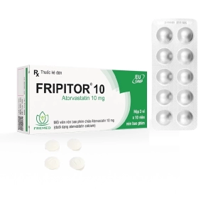 Fripitor 10 Fremed 3 vỉ x 10 viên (Atorvastatin)