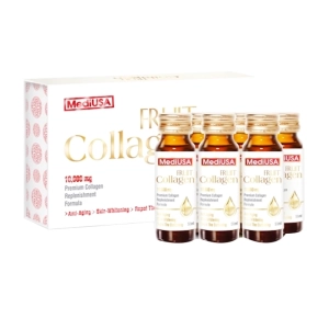 Fruit Collagen MediUSA 6 chai x 50ml - Hỗ trợ giảm nhăn da, sáng da