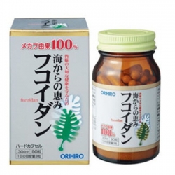 Fucoidan Orihiro Nhật Bản | Chai 90 viên Fucoidan Orihiro Nhật Bản | Chai 90 viên