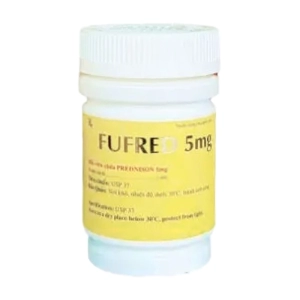 Fufred 5mg Đông Nam 500 viên (Prednisone)