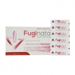 Fuginata Sup 100mg CPC1 Hà Nội 1 vỉ x 6 viên Fuginata Sup 100mg CPC1 Hà Nội 1 vỉ x 6 viên