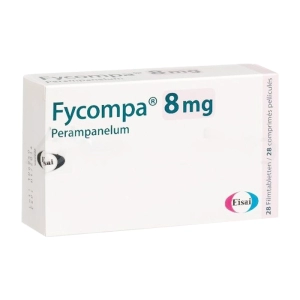 Fycompa 8mg Eisai 2 vỉ x 14 viên (Perampanel)