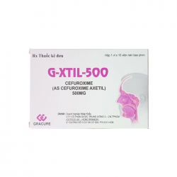 Thuốc kháng sinh G-Xtil-500, Hộp 10 viên Thuốc kháng sinh G-Xtil-500, Hộp 10 viên