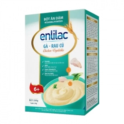 Gà Rau Củ Enlilac 5 gói x 50g - Bột ăn dặm (6+)