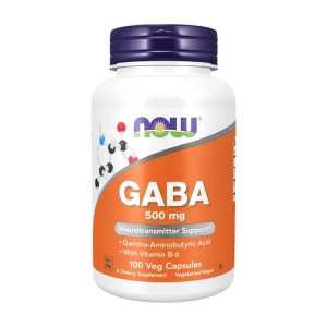 Gaba 500mg Now Foods 100 viên – Hỗ trợ giảm căng thẳng thần kinh