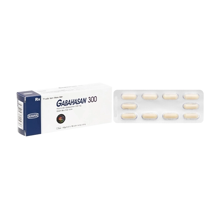 Gabahasan 300 Hasan 3 vỉ x 10 viên Gabahasan 300 Hasan 3 vỉ x 10 viên