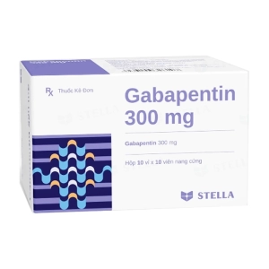 Gabapentin 300mg Stellapharm 10 vỉ x 10 viên (Gabapentin)