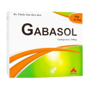 Gabasol 300mg CPC1 Hà Nội 20 ống x 6ml Gabasol 300mg CPC1 Hà Nội 20 ống x 6ml