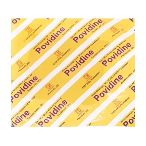 Gạc Povidine 10% Pharmedic 10 miếng x 3g