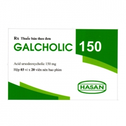 Galcholic 150 Hasan 3 vỉ x 20 viên