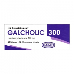 Galcholic 300 Hasan 3 vỉ x 10 viên Galcholic 300 Hasan 3 vỉ x 10 viên