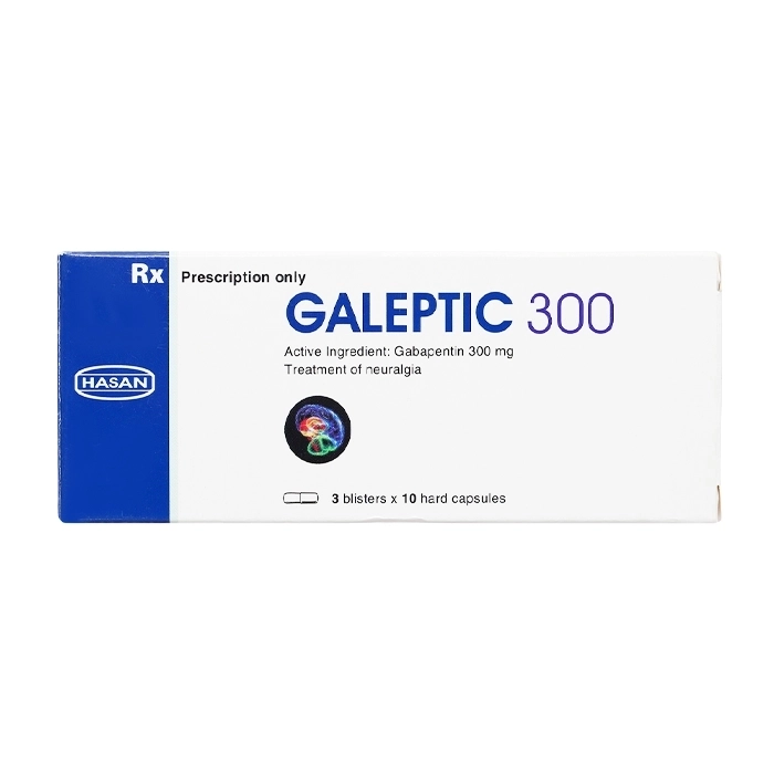 Galeptic 300 Hasan 3 vỉ x 10 viên