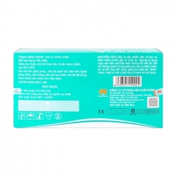 Găng tay y tế có bột Vglove size S Khải Hoàn Hộp 100 cái