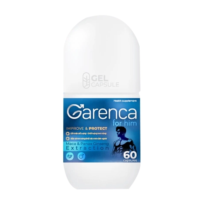 Garenca For Him CPC1 Hà Nội lọ 30 viên - Hỗ trợ tăng cường sinh lý nam Garenca For Him CPC1 Hà Nội lọ 30 viên - Hỗ trợ tăng cường sinh lý nam