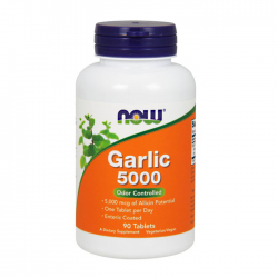Garlic 5000mcg Now 90 viên - Viên uống tinh chất tỏi Garlic 5000mcg Now 90 viên - Viên uống tinh chất tỏi