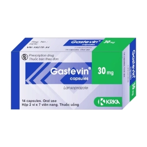 Gastevin 30mg Krka 2 vỉ x 7 viên (Lansoprazole)