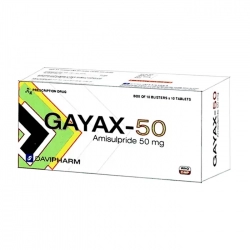 Gayax-50 Davipharm 10 vỉ x 10 viên (Amisulpride)