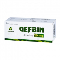 Gefbin 20mg Medisun 3 vỉ x 10 viên