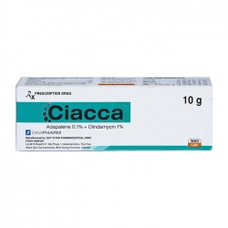 Ciacca Gel Davipharm 10g – Gel trị mụn trứng cá Ciacca Gel Davipharm 10g – Gel trị mụn trứng cá