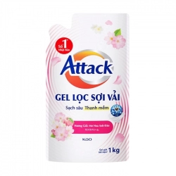 Gel Giặt Attack Hương Giấc Mơ Anh Đào 1kg Gel Giặt Attack Hương Giấc Mơ Anh Đào 1kg