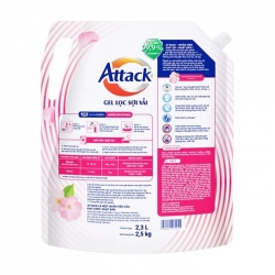 Gel Giặt Attack Hương Giấc Mơ Anh Đào 2.5kg