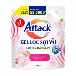 Gel Giặt Attack Hương Giấc Mơ Anh Đào 3.5kg Gel Giặt Attack Hương Giấc Mơ Anh Đào 3.5kg