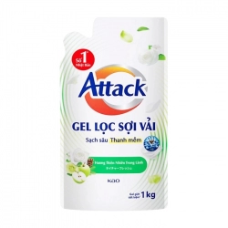 Gel Giặt Attack Hương Thiên Nhiên Trong Lành 1kg Gel Giặt Attack Hương Thiên Nhiên Trong Lành 1kg