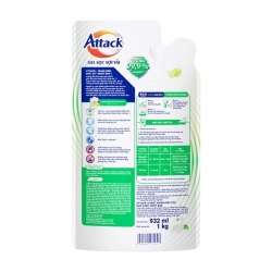Gel Giặt Attack Hương Thiên Nhiên Trong Lành 1kg Gel Giặt Attack Hương Thiên Nhiên Trong Lành 1kg