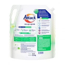 Gel Giặt Attack Hương Thiên Nhiên Trong Lành 2.5kg Gel Giặt Attack Hương Thiên Nhiên Trong Lành 2.5kg