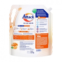 Gel Giặt Attack Hương Trái Cây Tươi Mát 2.5kg