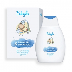 Gel tắm gội 2 trong 1 cho bé Shower & Shampoo 300ml Babylu