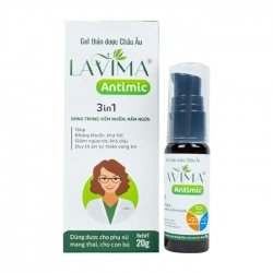 Gel Thảo Dược Châu Âu Antimic 3 in 1 Lavima 20g - Dung dịch vệ sinh phụ nữ Gel Thảo Dược Châu Âu Antimic 3 in 1 Lavima 20g - Dung dịch vệ sinh phụ nữ