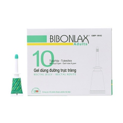Gel thụt trực tràng Bibonlax 8gr