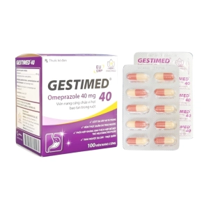 Gestimed 40 Fremed 10 vỉ x 10 viên (Omeprazole)